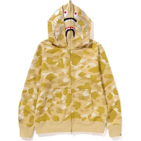 Bathing Ape camouflage long sleeves logo hoodies