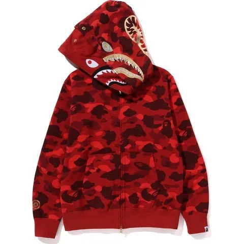 Bathing Ape camouflage long sleeves logo hoodies