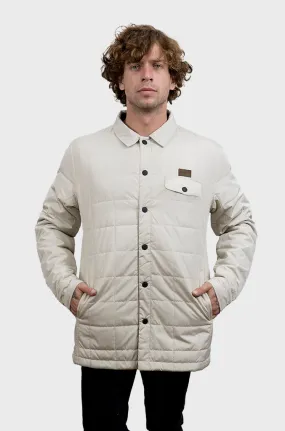 Beige Parka Jacket for Men - Landing Zone