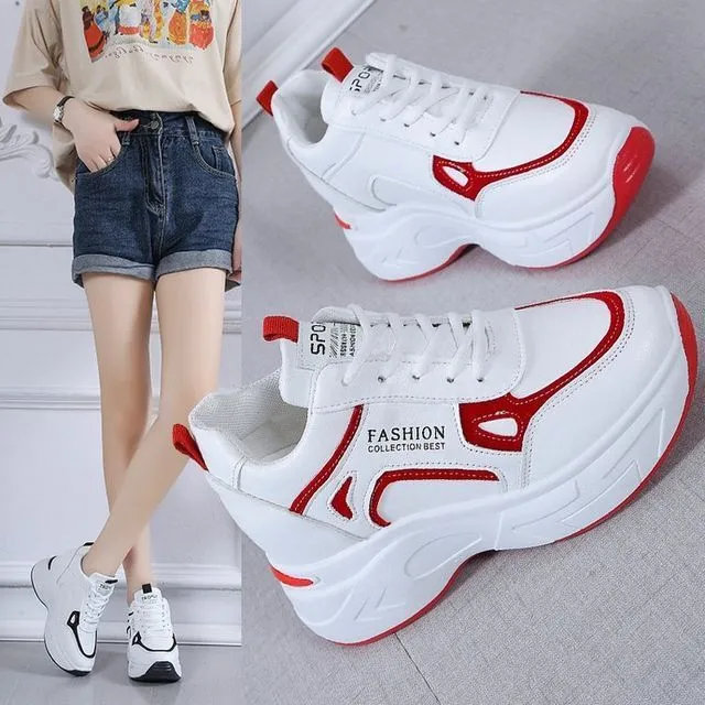 BL29 platform hidden wedge sneakers