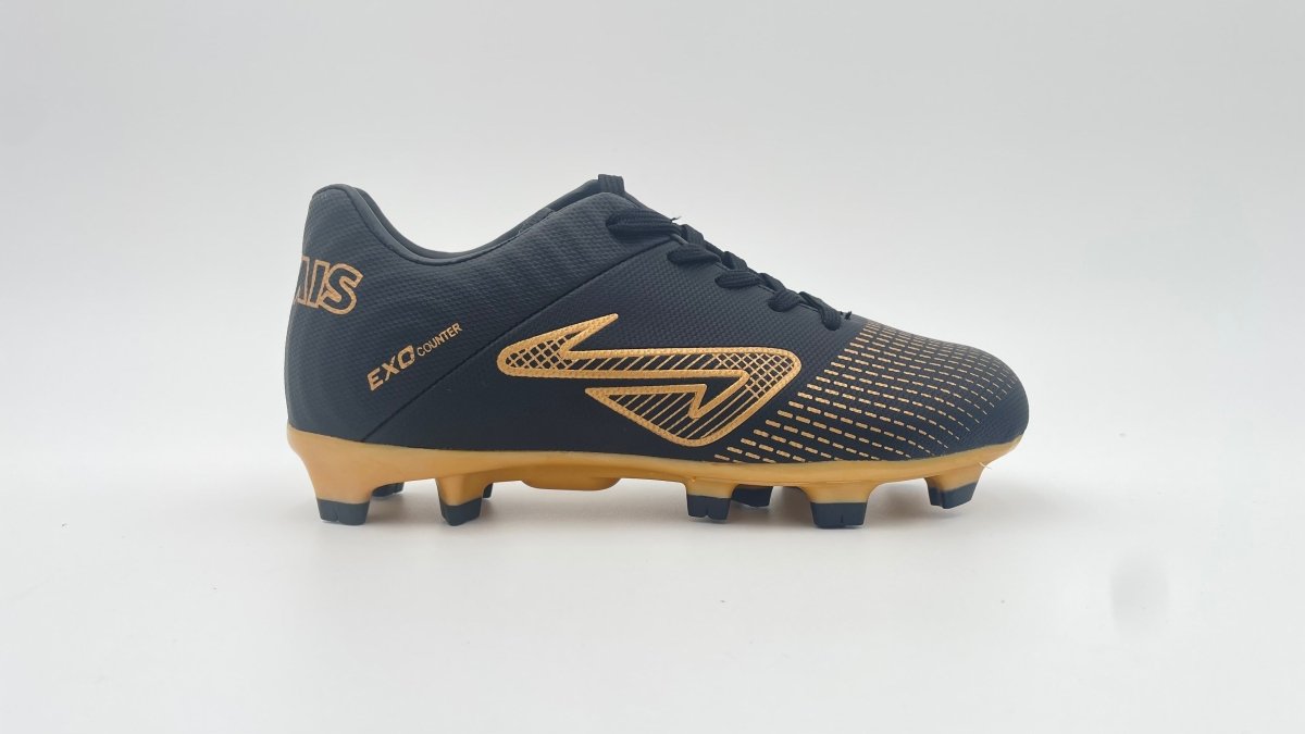 Black and Gold Nomis Junior Immortal 2.0 Football Boots