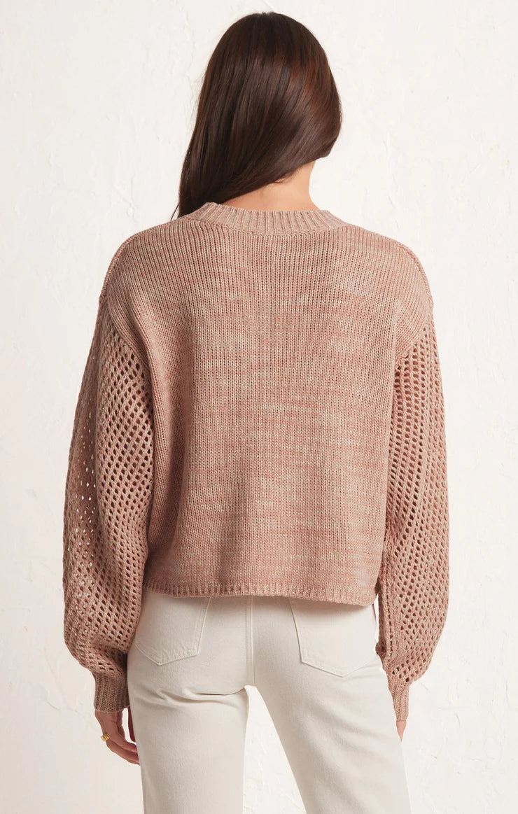 Blushing Love Sweater - Pink Romantic Sweater