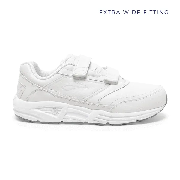 Brooks Addiction Walker V-strap Extra Wide White