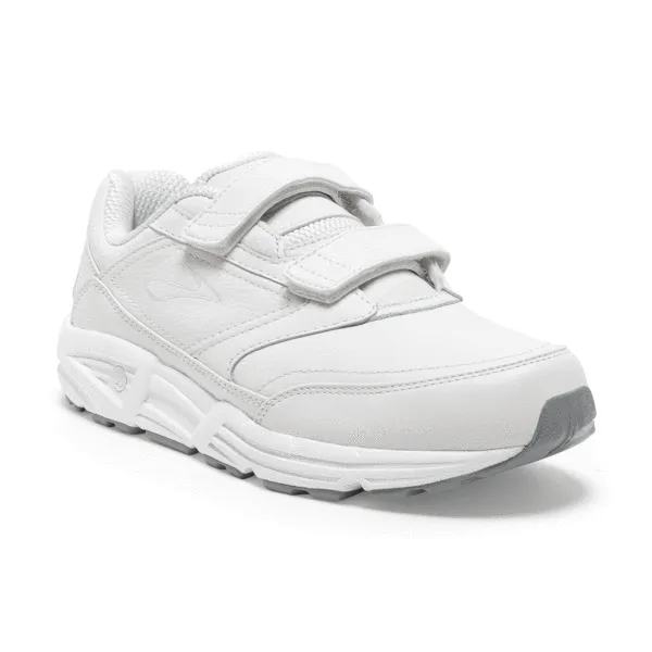 Brooks Addiction Walker V-strap Extra Wide White