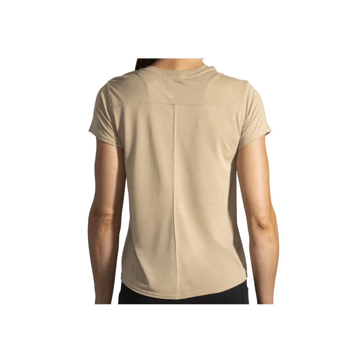 Brooks T-Shirt - Short Sleeve, Light Brown, Distance Graphic