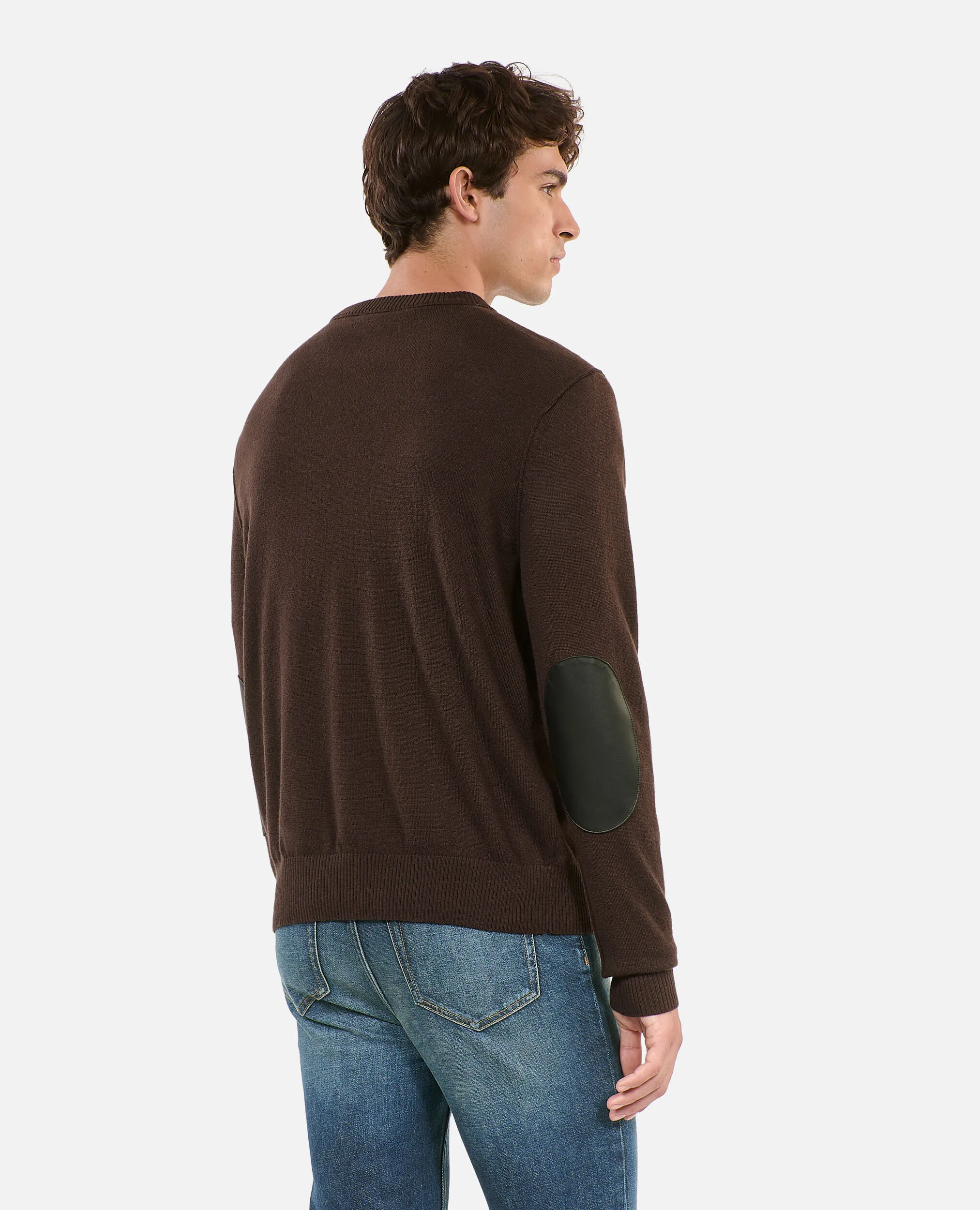 Brown wool sweater