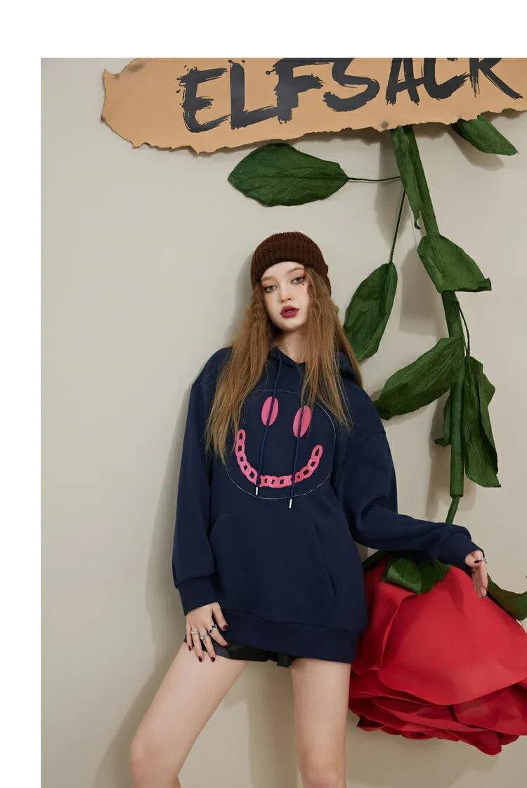 Browse hoodies and sweatshirts by ELF SACK, crafted from blended fabrics, with oversized designs.