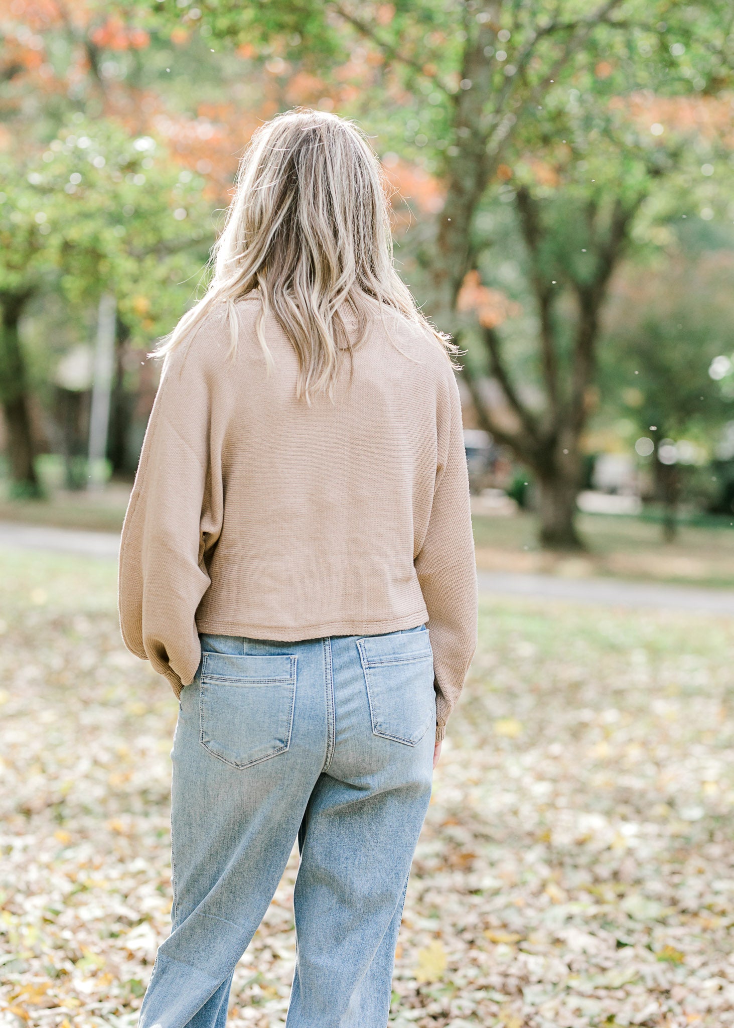 Camel Layering Sweater - Comfortable and Stylish