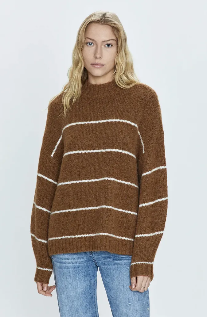 CARLEN MOCK NECK SWEATER