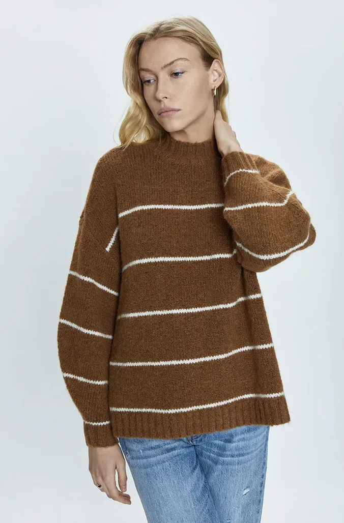 CARLEN MOCK NECK SWEATER