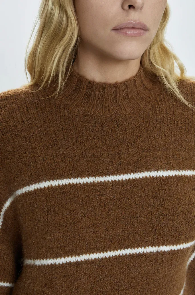 CARLEN MOCK NECK SWEATER