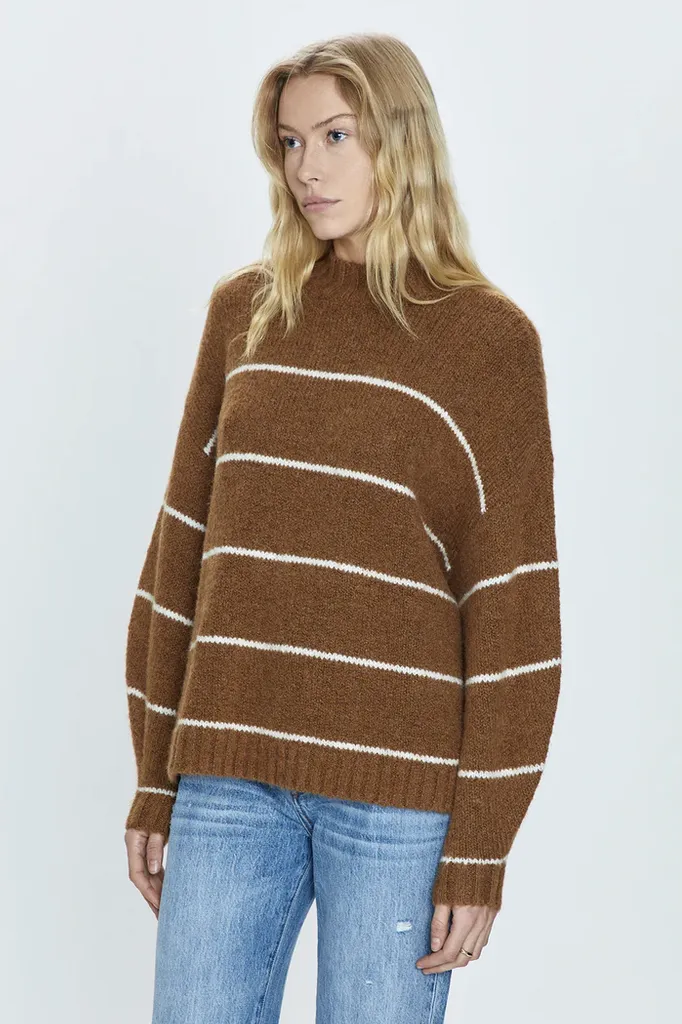 CARLEN MOCK NECK SWEATER