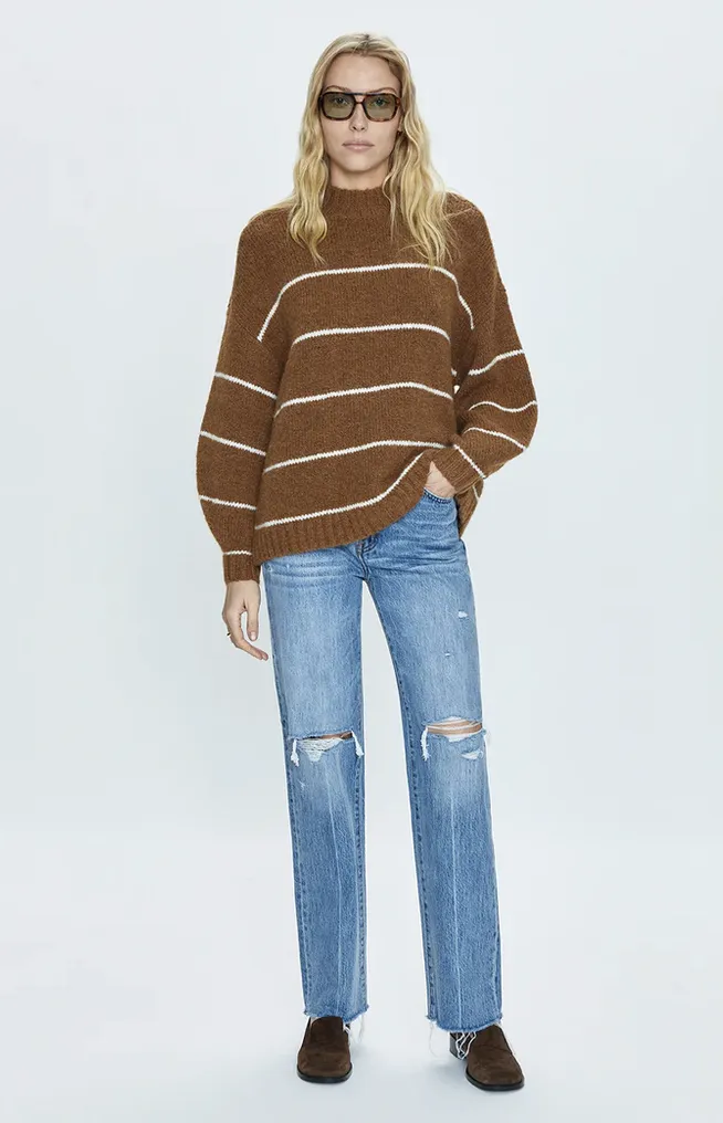 CARLEN MOCK NECK SWEATER