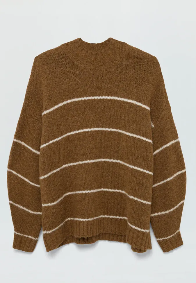 CARLEN MOCK NECK SWEATER