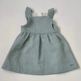 Chloé Teal Jacquard Dress: 18 Months (Brand New)