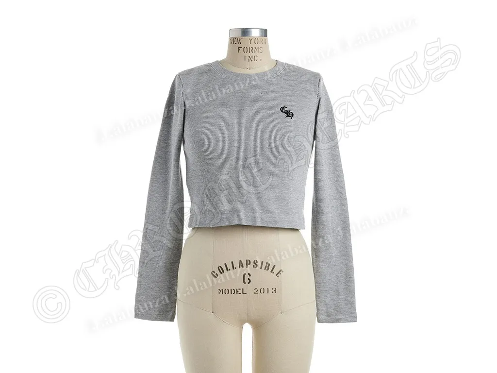 Chrome Hearts crew neck long sleeve hoodies and sweatshirts with plain logo design