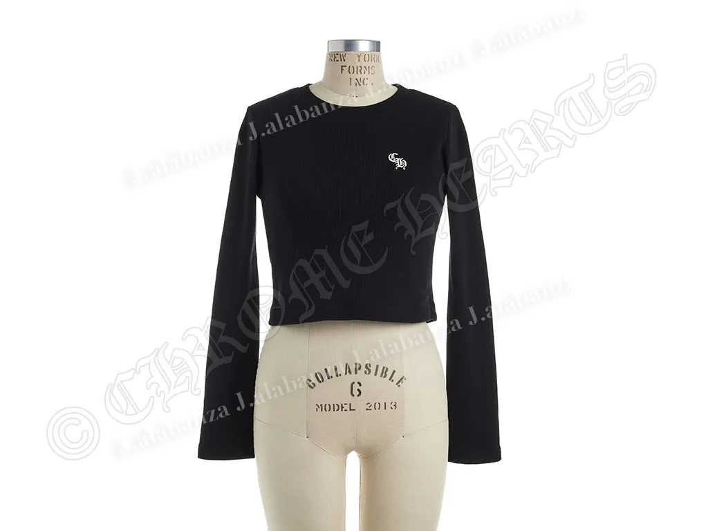 Chrome Hearts crew neck long sleeve hoodies and sweatshirts with plain logo design