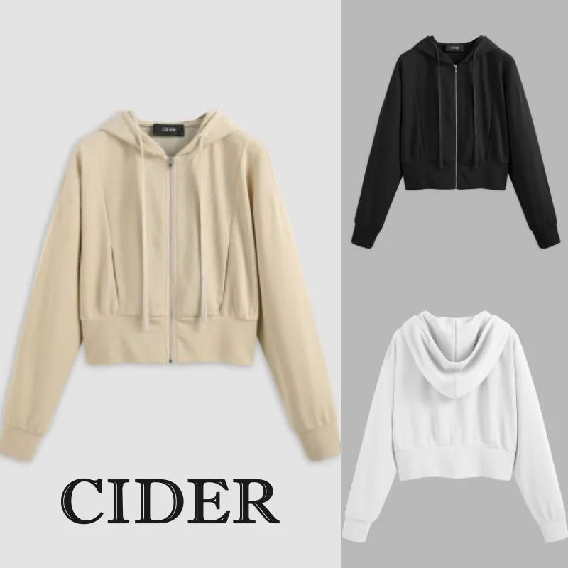 Cider Hoodies & Sweatshirts | Street Style Long Sleeve Plain Design