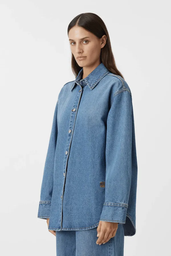 Classic Blue Dalton Denim Shirt