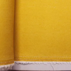 Coloured Stretch Denim - Mustard Yellow for Dressmaking