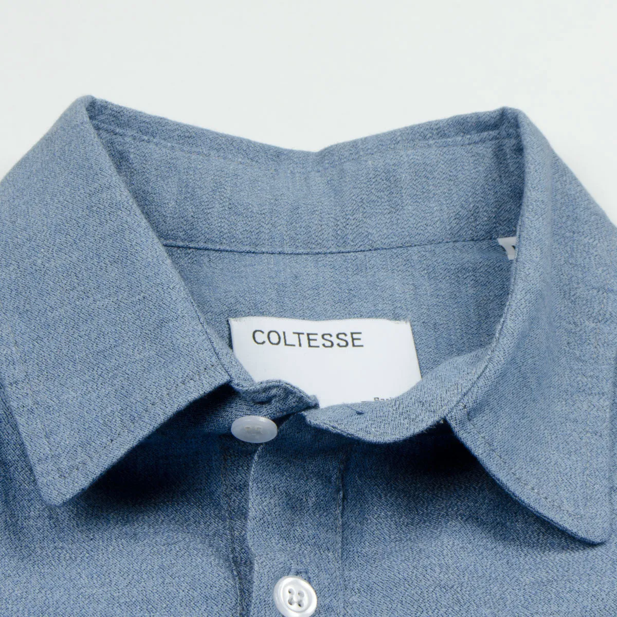 Coltesse Vendredi Classic Shirt Mixed Blue