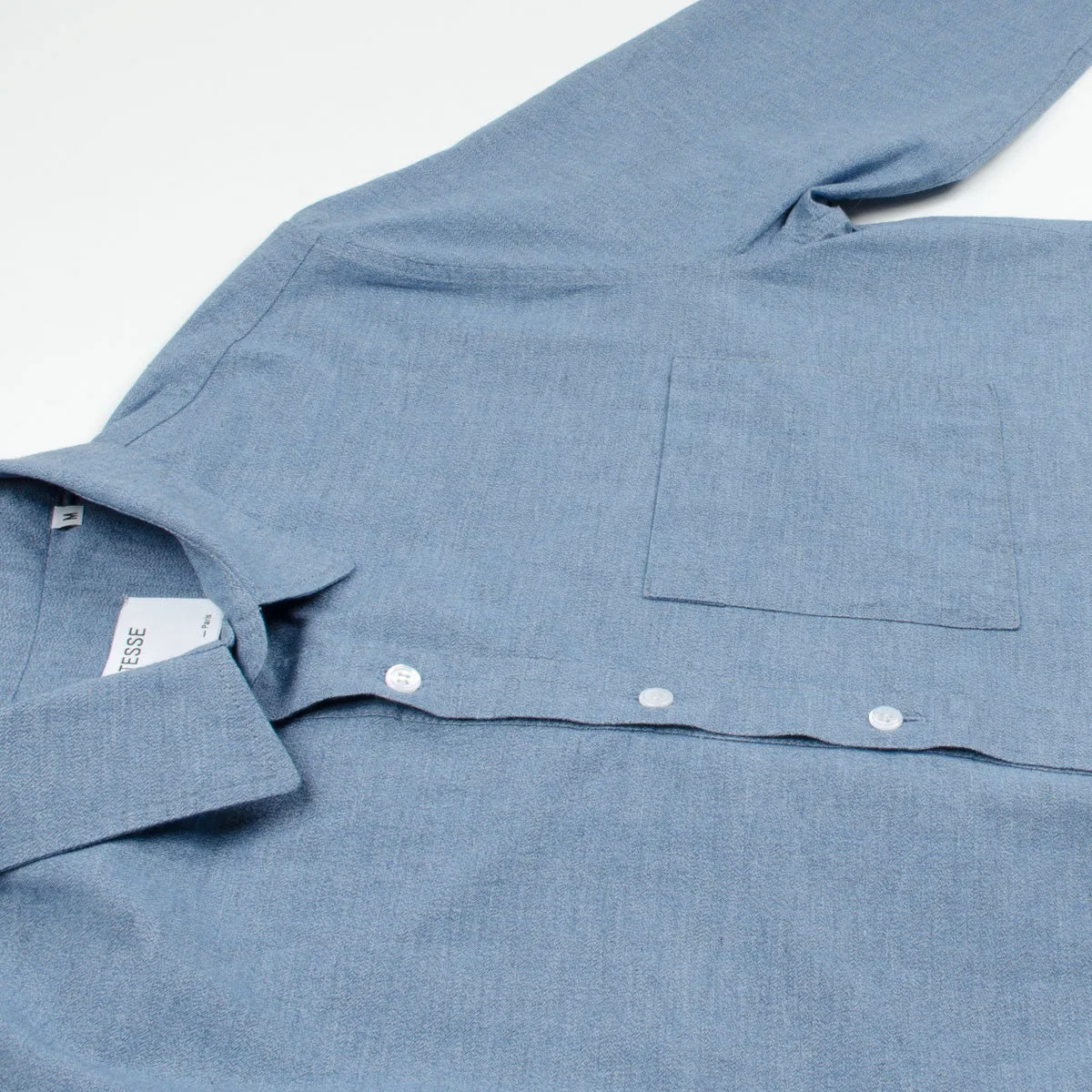 Coltesse Vendredi Classic Shirt Mixed Blue