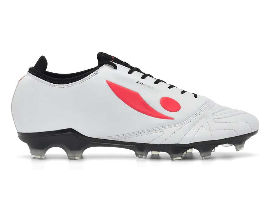 Concave Halo+ Pro v2 FG Football Boot - White/Solar/Black