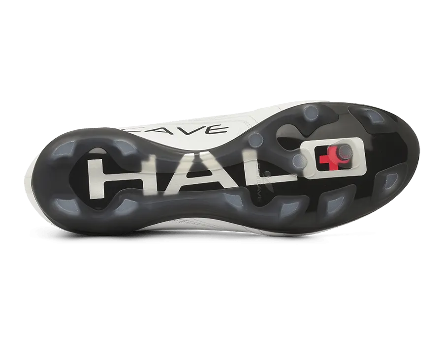 Concave Halo+ Pro v2 FG Football Boot - White/Solar/Black