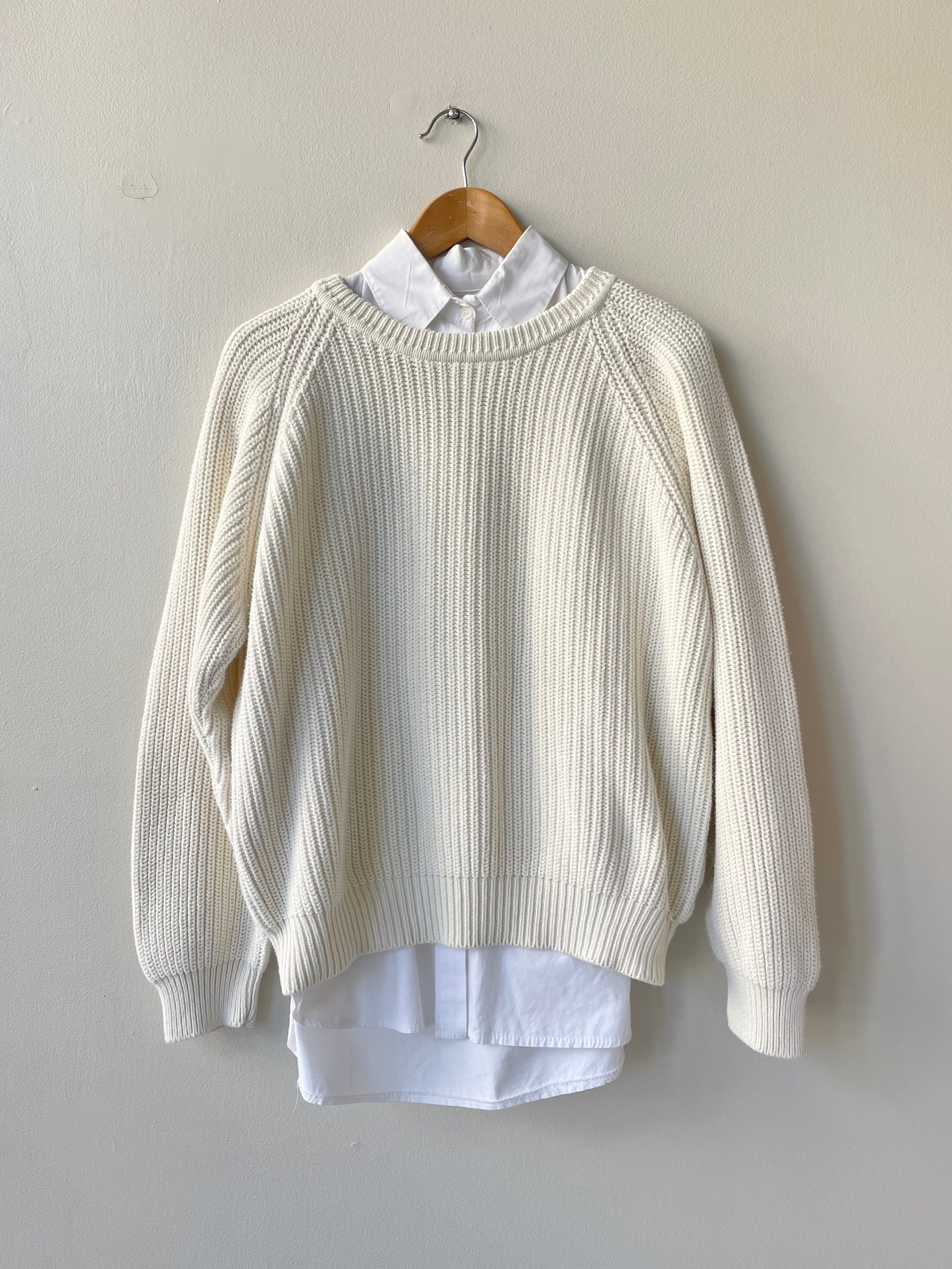 Cotton Knit Sweater