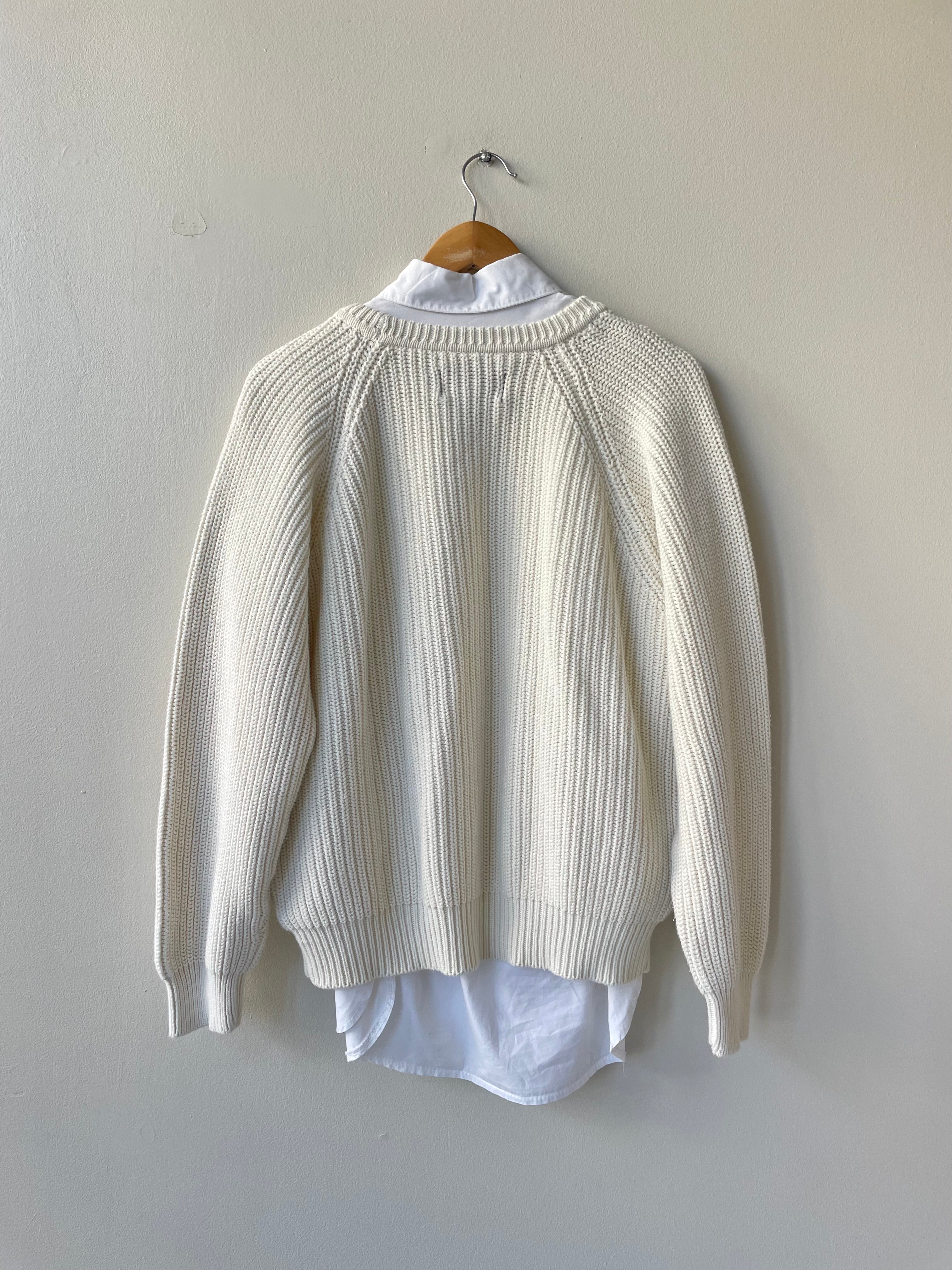 Cotton Knit Sweater