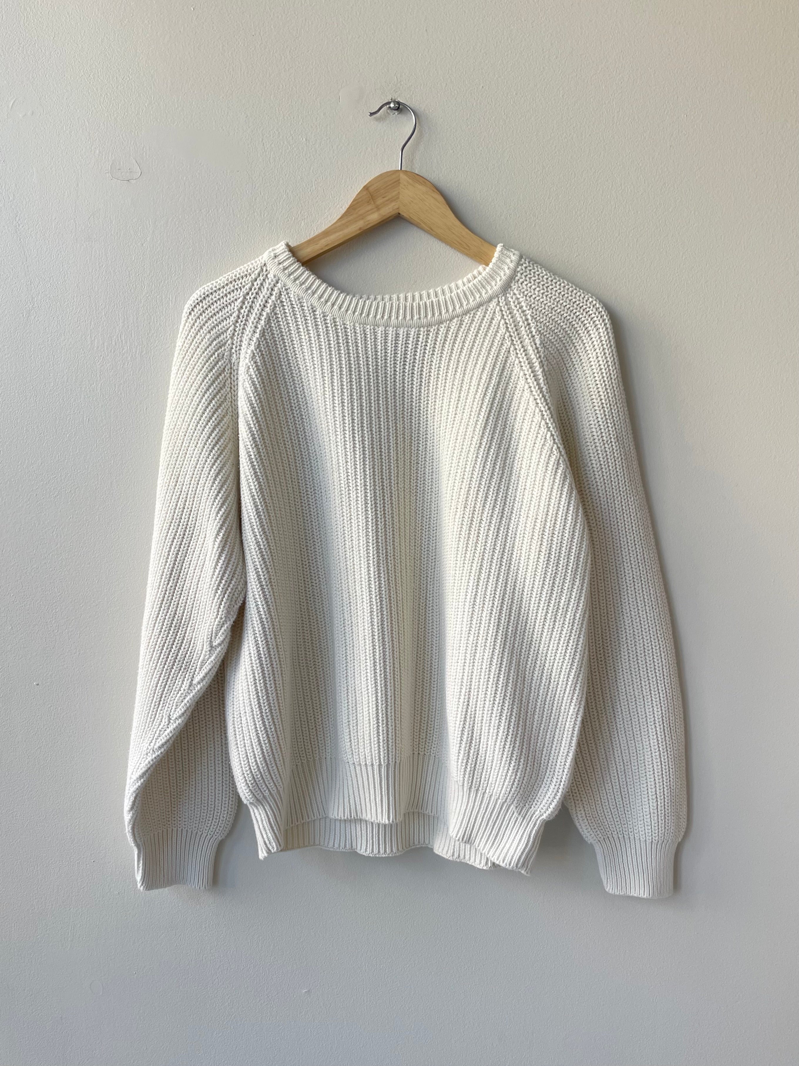 Cotton Knit Sweater