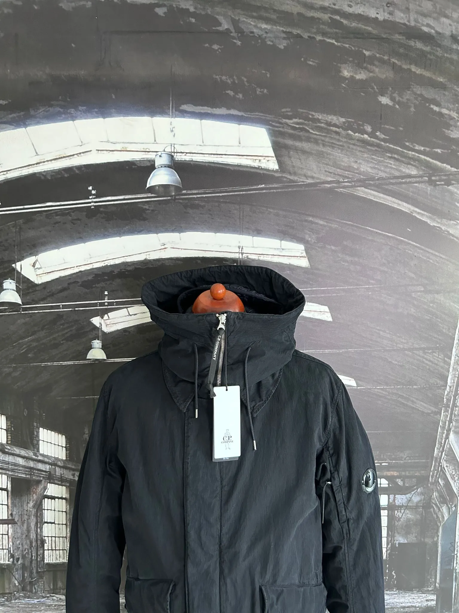 C.P. COMPANY 50 FILI PLATED PARKA - Google SEO optimized