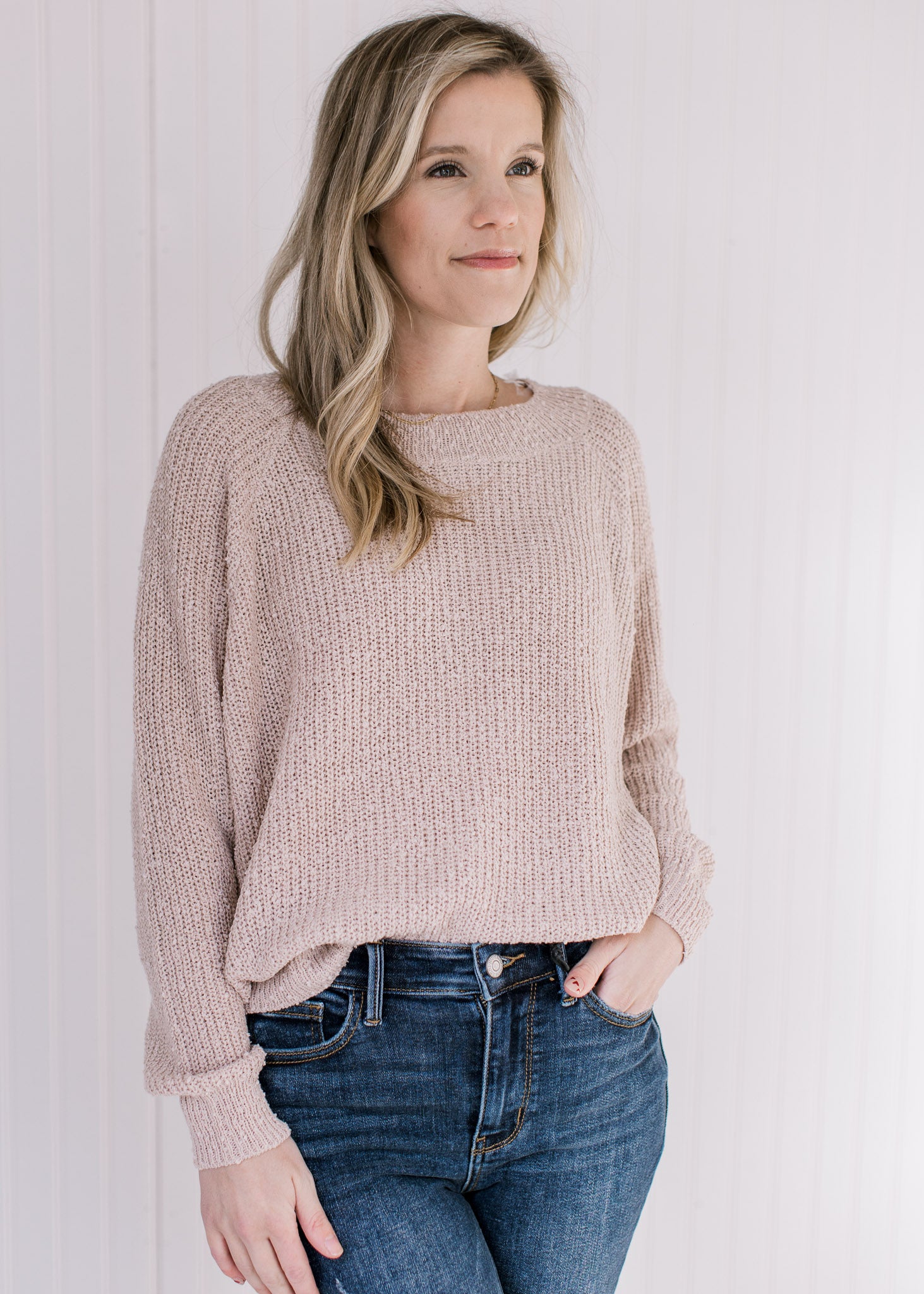 Creamy Knit Sweater