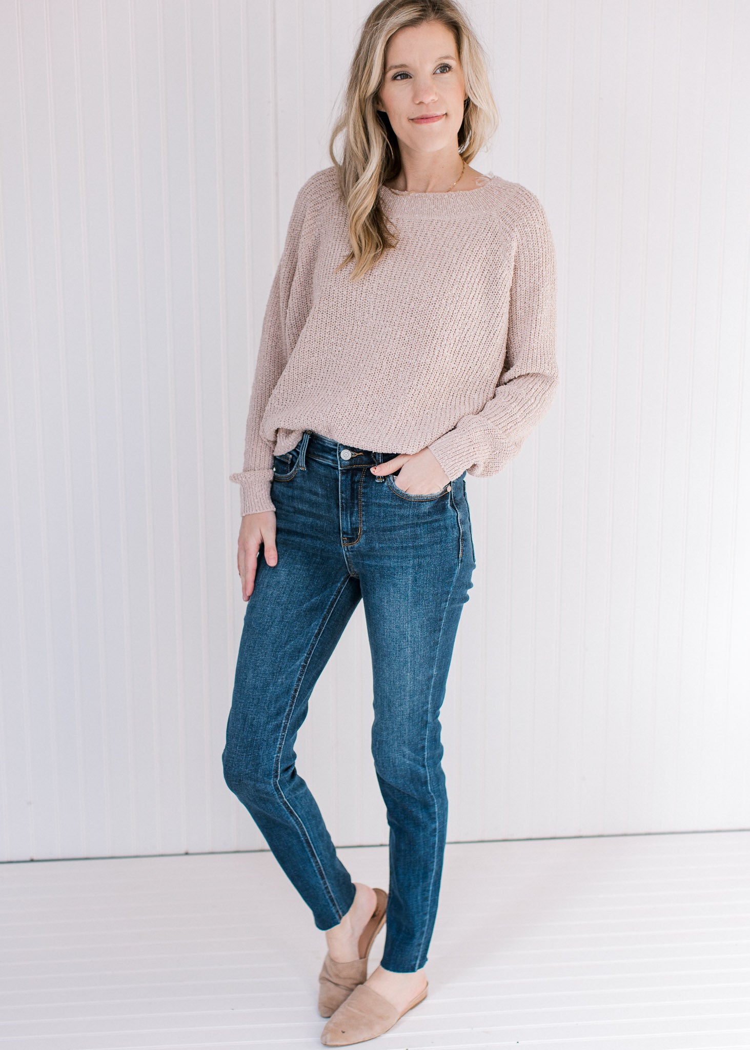 Creamy Knit Sweater