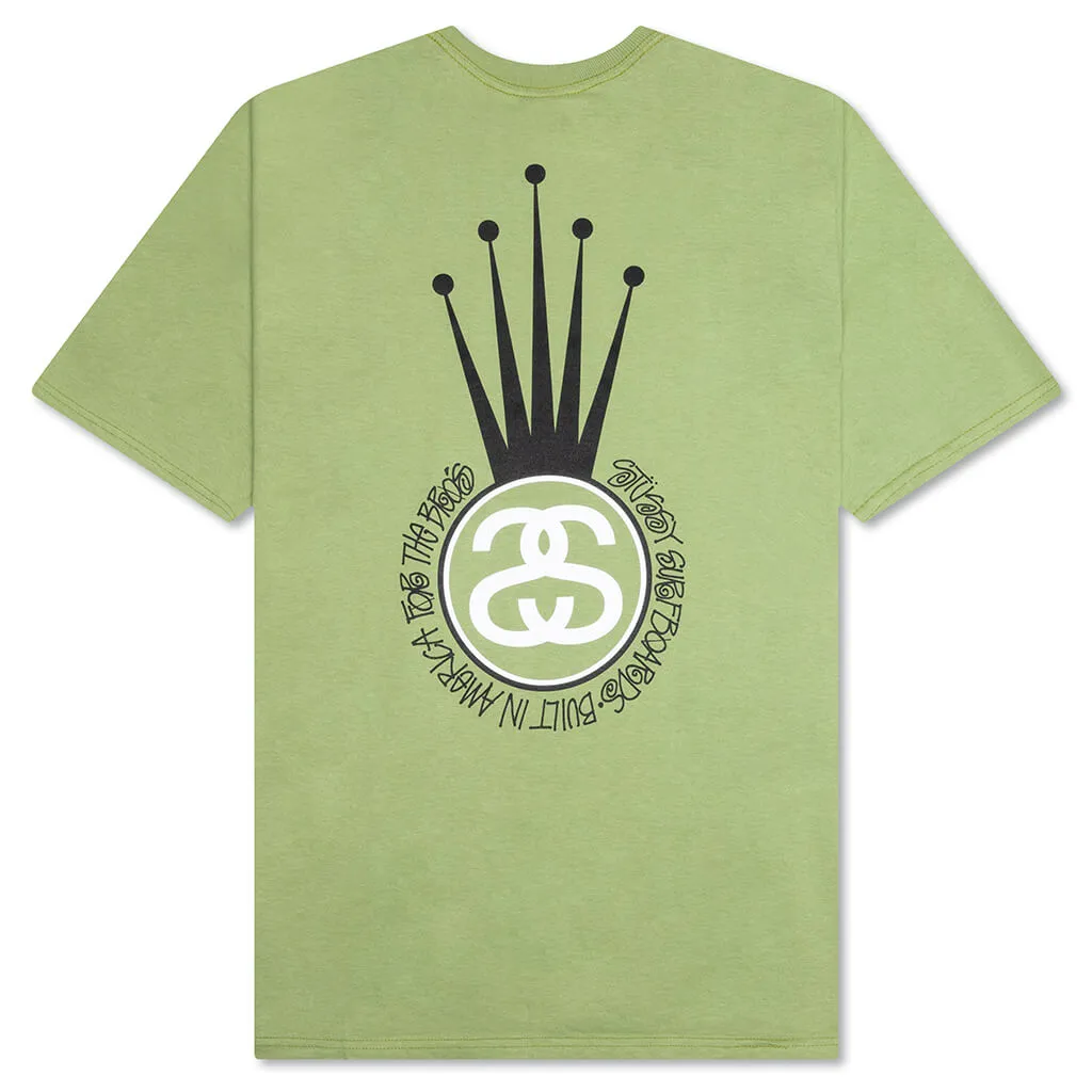 Crown Link T-shirt - Moss