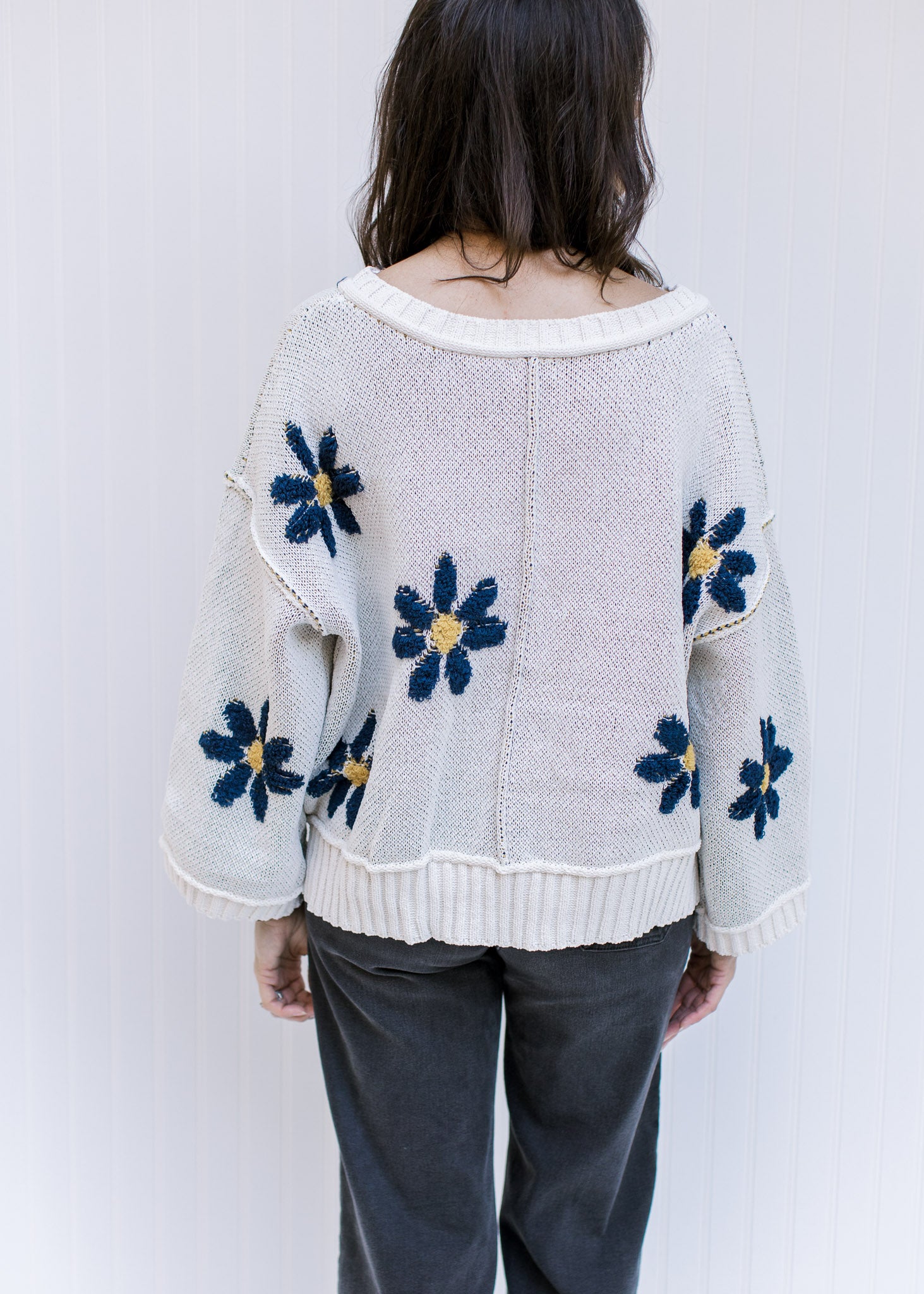 Daisy Ivory Sweater