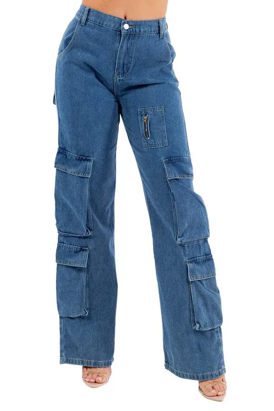 Denim jean with stylish appeal