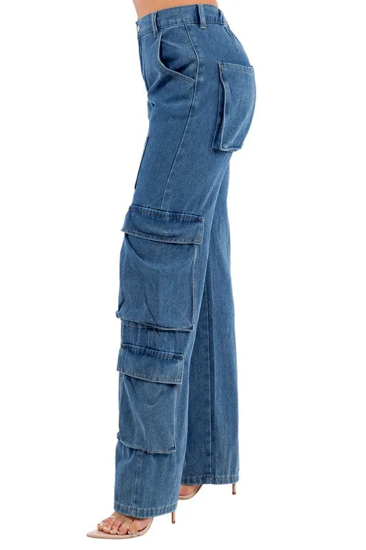 Denim jean with stylish appeal