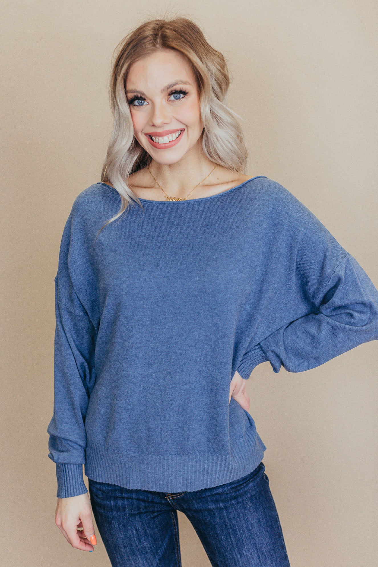 Dreamers Sweater - Boat Neck - 3 Colors