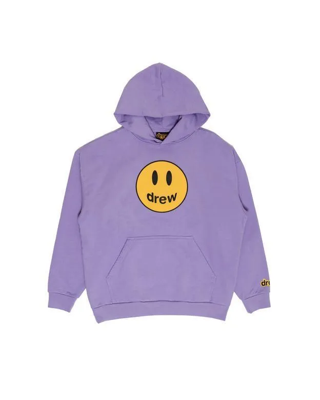 drew house unisex hoodies, plain street style hoodies