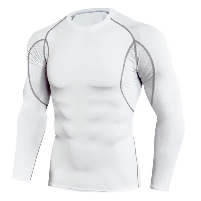 Dry Fit Compression Shirt Men Fitness Long Sleeves: Best Dry Fit Men's Fitness Compression Shirt with Long Sleeves.