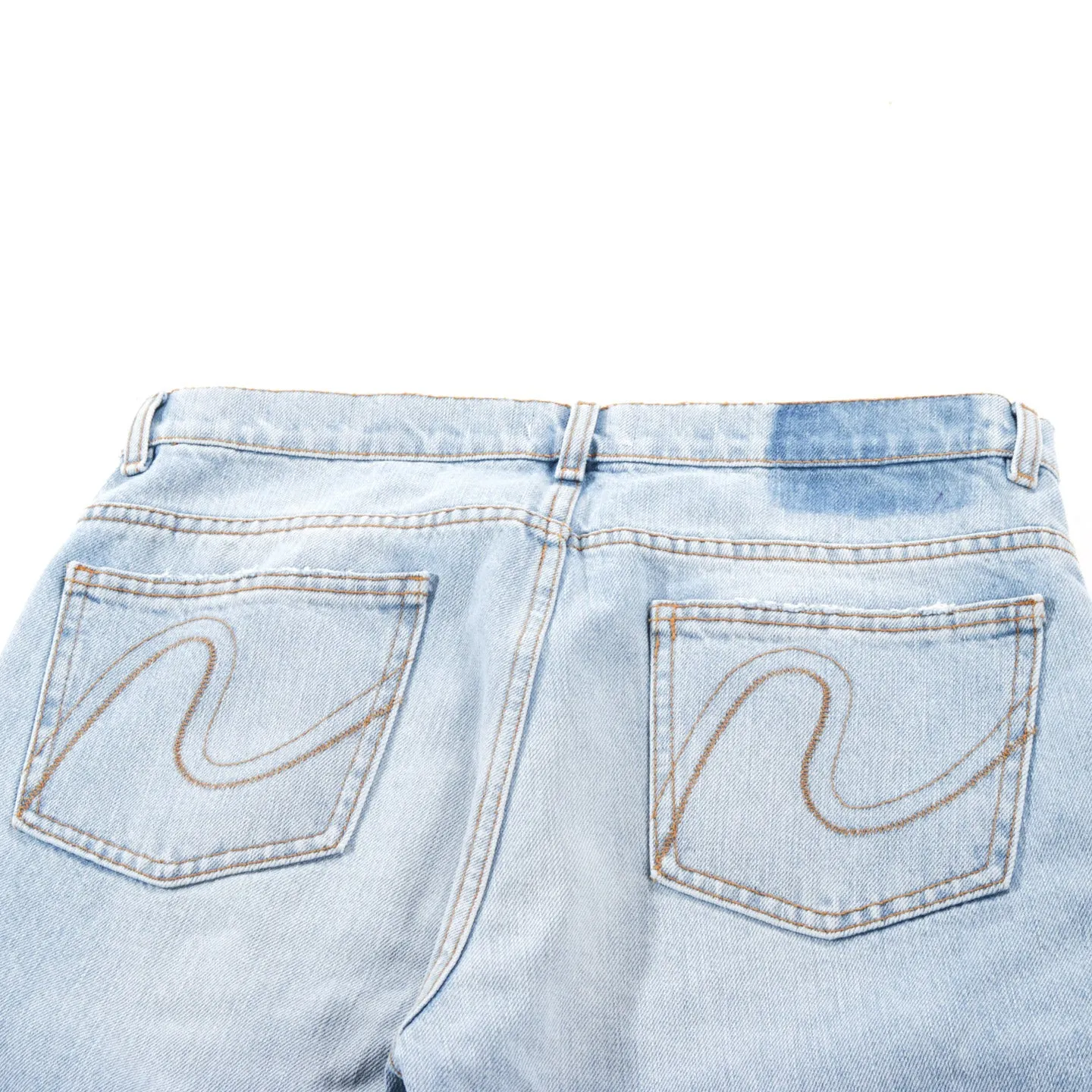 ERL distressed jeans pants.