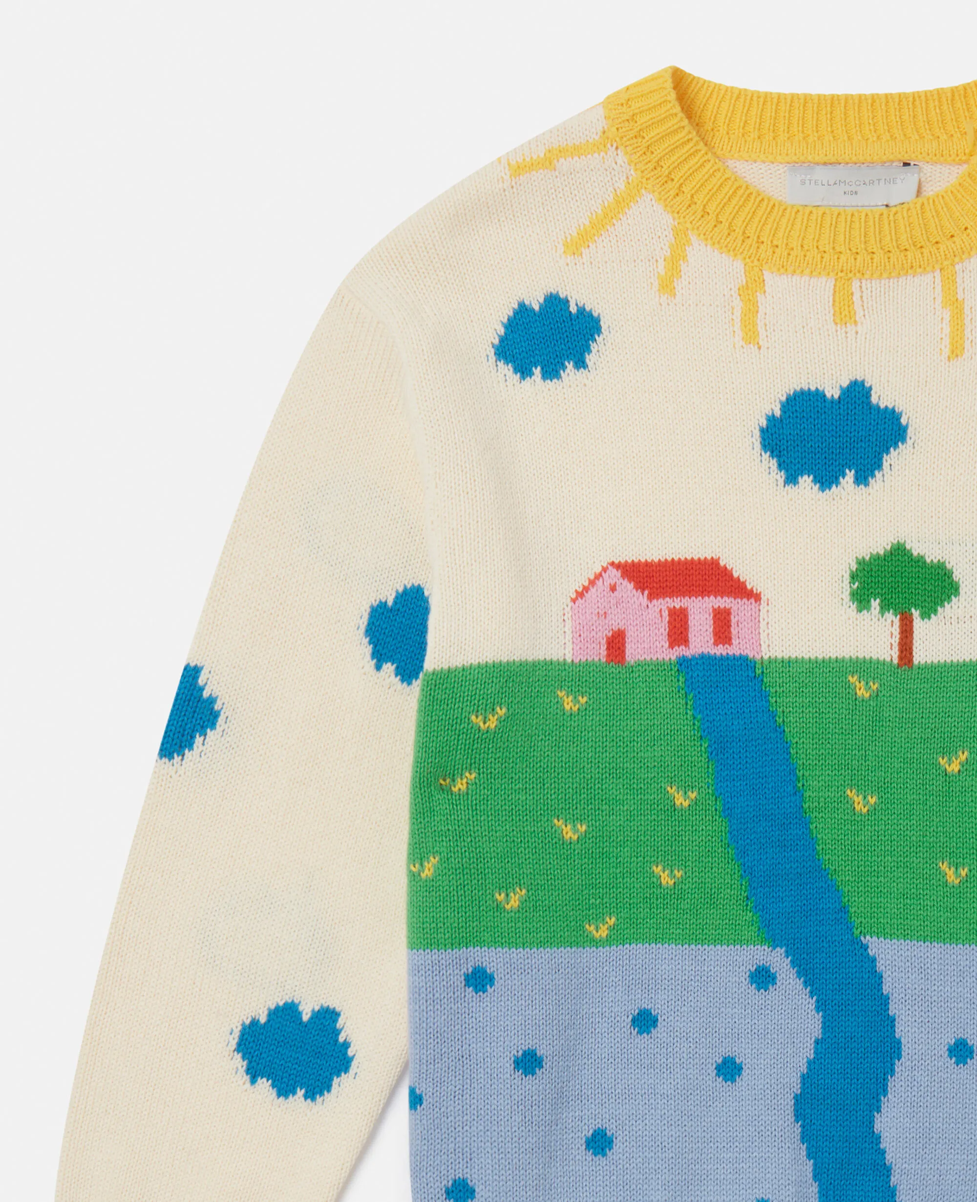 Farmyard Graphic Knitted Sweater