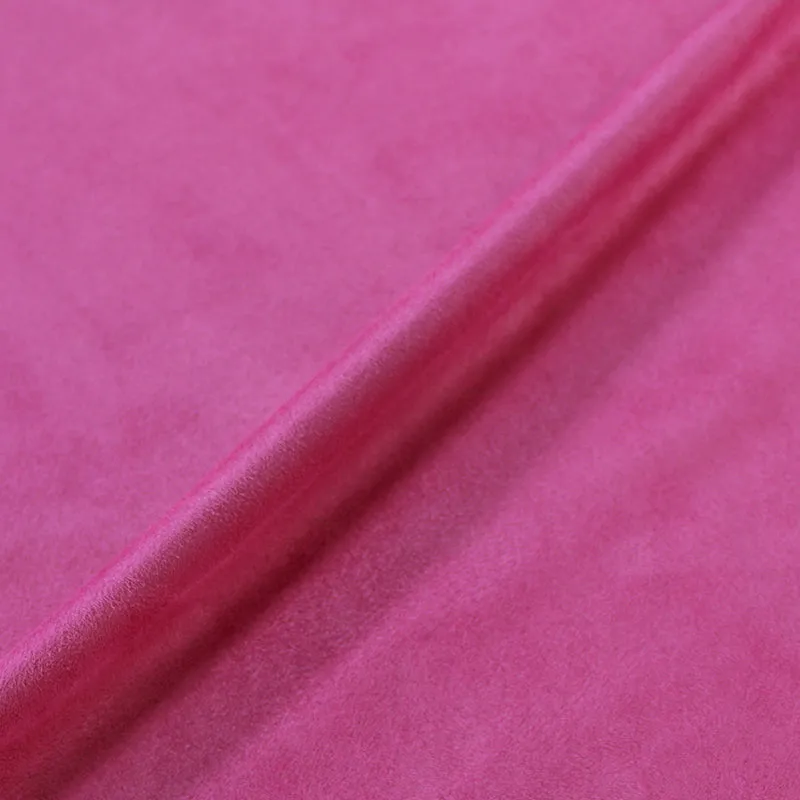 Faux Suede Hot Pink Furnishing