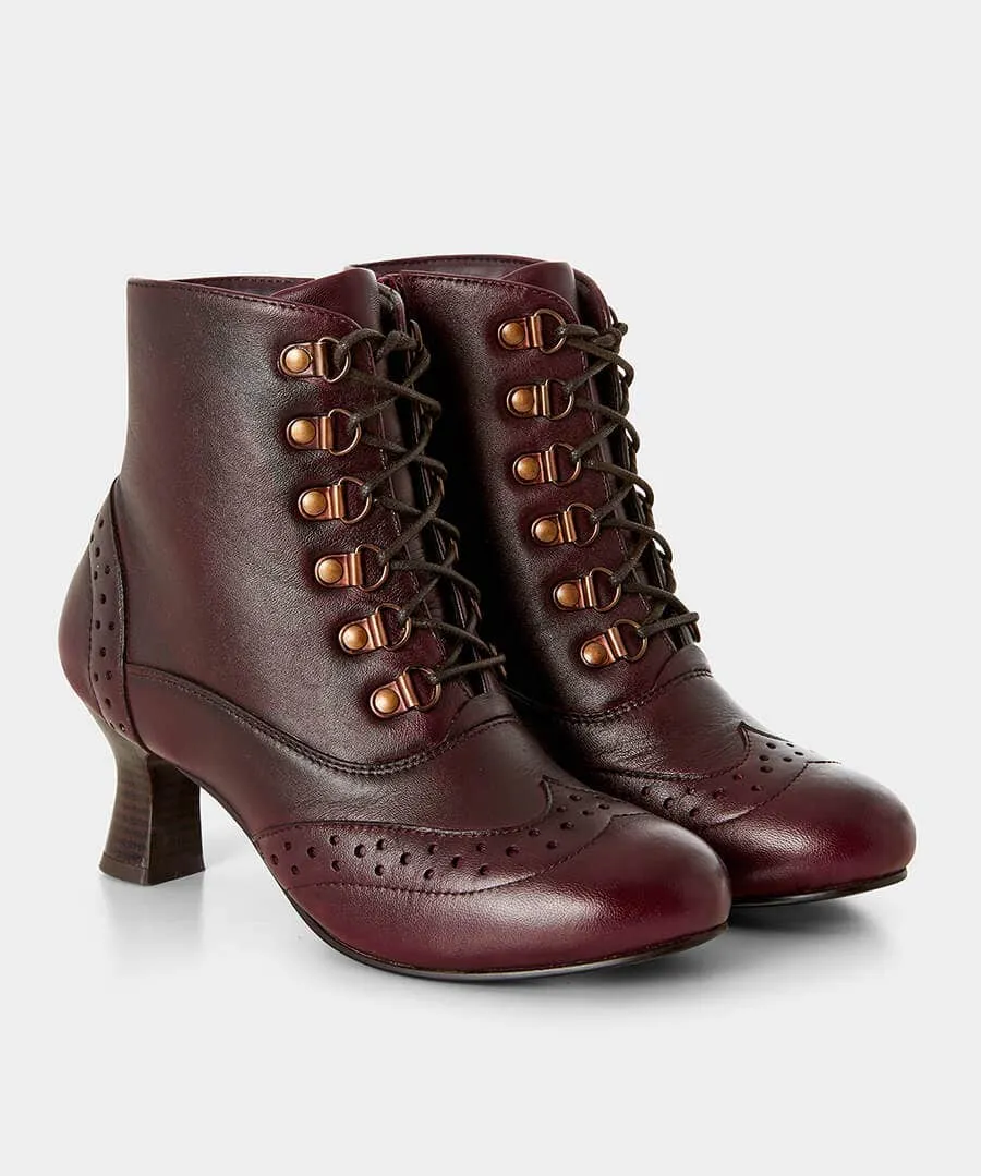 Fenchurch Leather Ankle Boots