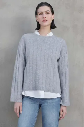 Fillmore Cashmere Sweater - Fog