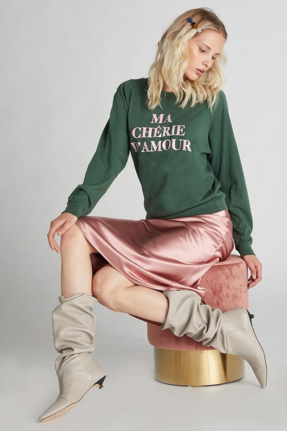 Fiona Crew Sweater - Wildfox Ma Cherie Collection