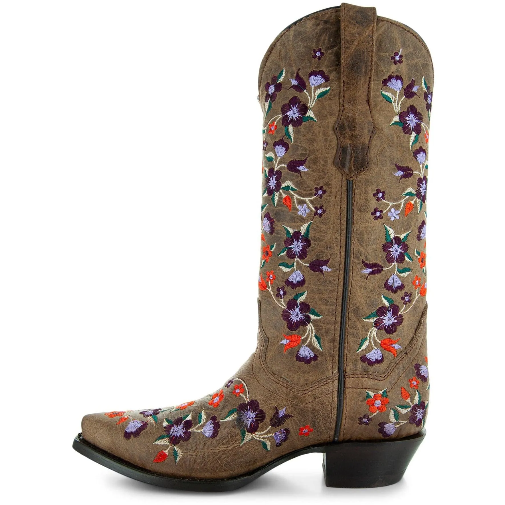 Flower Cowgirl Boots | Floral Fantasy Cowgirl Boots (M50031)