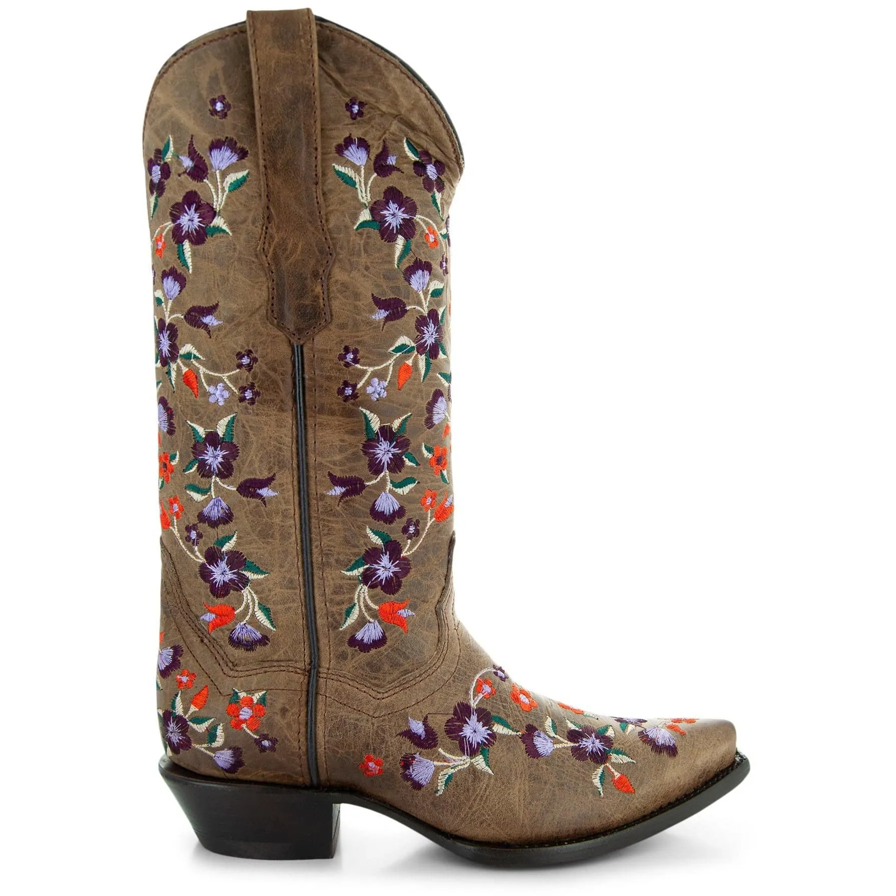 Flower Cowgirl Boots | Floral Fantasy Cowgirl Boots (M50031)