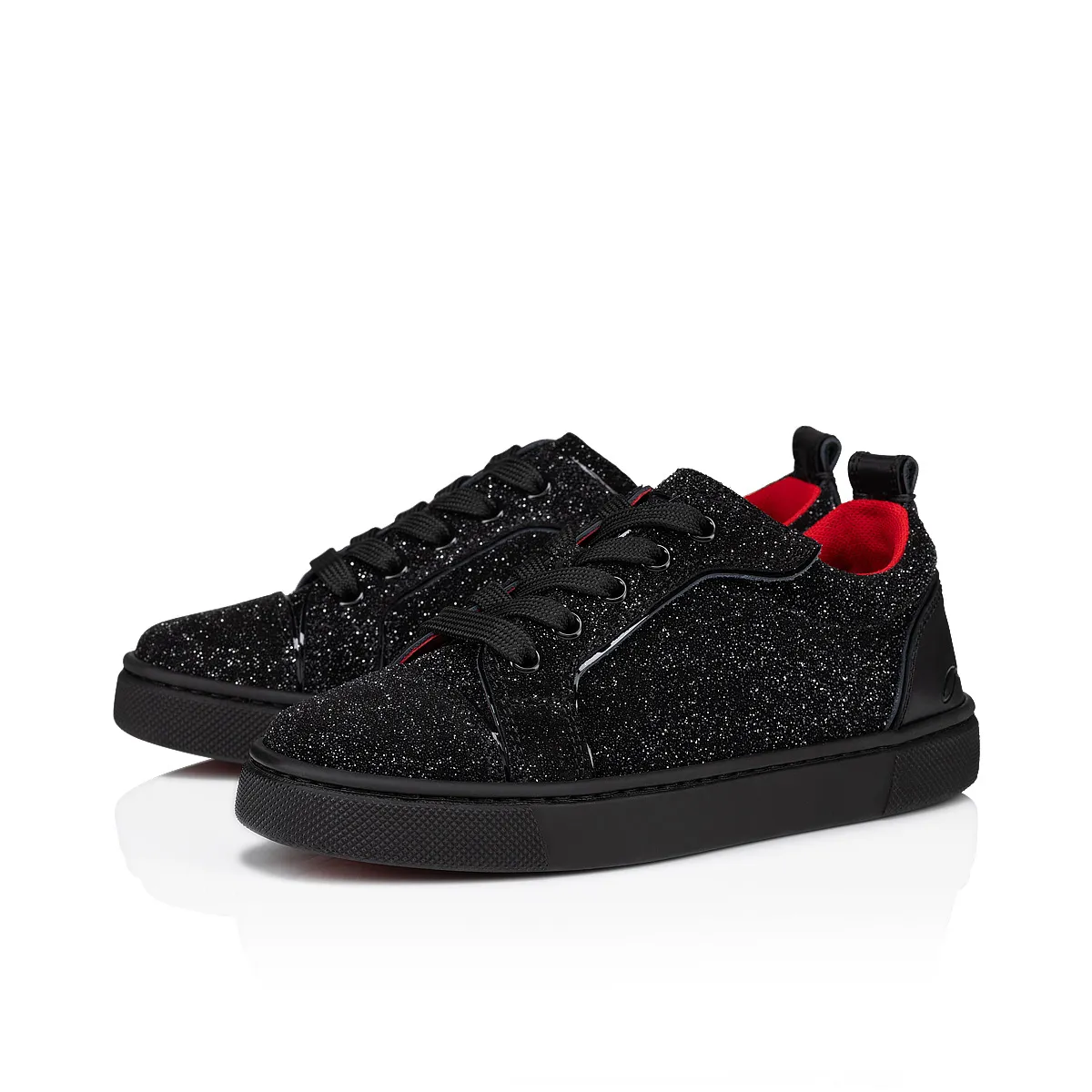 Funnyto Sneakers - Leather Comète - Black - Kids